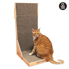 오고양이 대형 수직 월 벽면 스크래쳐 캣스탠드 스크레쳐 평면 스크래처 벽지보호 스크레처