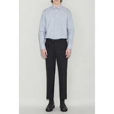 [customellow] melange texture shirt CWSAS19136GYX