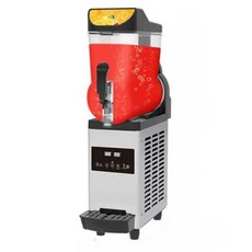 슬러시기계 1구 2구 스무디 슬러쉬 머신 냉장 주스, 1. 15L단일(컴퓨터제어+온도표시)