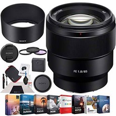 Sony SEL85F18 FE 85mm F1.8 Full-Frame E-Mount Fast Prime Lens/270924, 상세내용참조