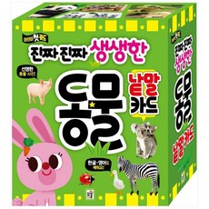 진짜진짜생생한카드동물낱말카드