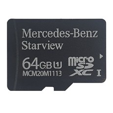 메르세데스-벤츠 순정 정품 스타뷰 Starview 블랙박스 메모리카드 SD카드 32GB/64GB/128GB, 32GB