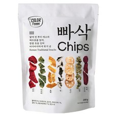 채소 부각 빠삭Chips 200g - 1개 빠삭칩