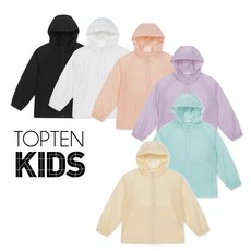탑텐키즈 s/s 신제품 지금부터 한여름까지 아동 얇은 한겹 바람막이 점퍼 자켓