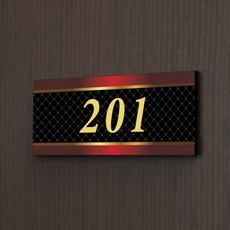카시드 WNR046 호실판 호수판 숫자판 도어사인 호실표지판 방호수 룸넘버 현관문 아파트 빌라 원룸 오피스텔 호텔 모텔 고시원, 포맥스