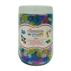 디폼블럭10mm 700개 도안증정, P40_10mm디폼블럭_야광4색혼합(700개)