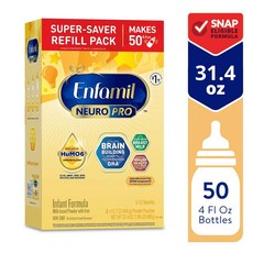 Enfamil NeuroPro Baby Formula Refill Box 엔파밀 뉴로 프로 분유 리필팩 445g 2개입, 2개