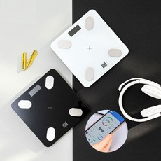 [보랄] 비스카 MY HEALTH 블루투스 스마트 체중계 VK-S1, 1개