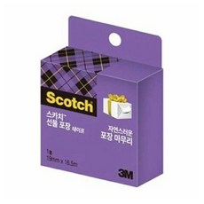 3M 스카치 선물 포장 테이프 리필 15R, 2개