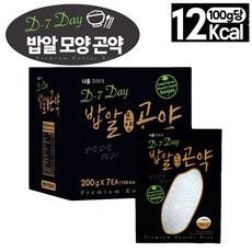 세븐데이 밥알곤약쌀 7일간 칼로리관리, 200g, 1개