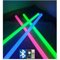 블루투스와 리모컨으로 1600만가지 색상을 마음대로 제어할수 있는 스마트 원형 장스탠드