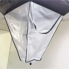 시스템에어컨 청소 커버 천장형 에어컨 먼지 덮개, 1개