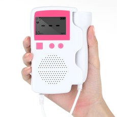 도플러 심장 박동 임신 홈 전자 장비 심박수 모니터 LCD.표시하다