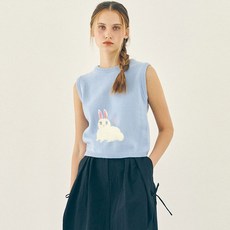 랭앤루 [장원영 착용]BUNNY Knit Vest(바니)_01