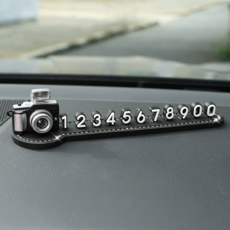 DSLR 옵티컬 카메라디자인 차량 주차번호안내판 알림판, 1개