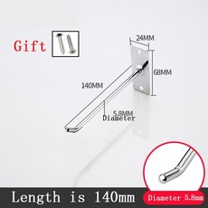 만능 다용도 멀티 화장실 욕실 주방 벽 후크 걸이 고리 행거 홀더 거치대 벽걸이 못 디스플레이 핸드폰 액세서리 단일 줄 강철 하드웨어 도구 망치 펜치, 30개, [07] 5.8x140mm