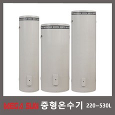 중형 전기온수기 설치 메가썬 헬스장온수 대용량 300리터 320리터 샤워실온수 산업용 tradehsw*456107940zB, 설치의뢰고객센터문의