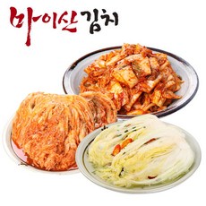 [마이담] [한국농협김치] 마이산김치 맛남3종1호 막김치/묵힌김치/백김치 각1kg