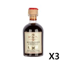 레오나르디 8년산 4메달 발사믹 식초 250mlX3개, 250ml, 3개