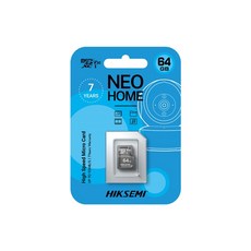 하이크쎄미 NEO HOME 마이크로 메모리 카드 홈캠 블랙박스 CCTV SD, 1개, 64GB