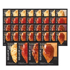 푸라닭 시그니처 소스 닭가슴살 혼합구성, 100g, 36개