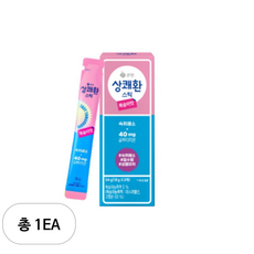 큐원 상쾌환 스틱 복숭아맛, 54g, 1개