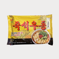 우불식당 즉석우동 봉지 라면, 4개, 221.5g