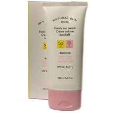 더페이스샵 내추럴 선 에코 패밀리 선크림 대용량 150ml (SPF50+PA+++)