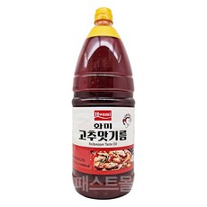 화미 고추맛기름, 1.8L, 1개