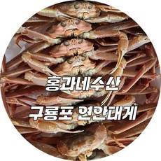 [홍과네수산] 구룡포연안대게 산지직송 선주직송 생물대게 자숙대게, 1개, 10미(찜)