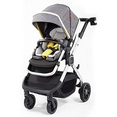 Diono Quantum2 3-in-1 Luxury Multi-Mode Stroller Grey Linear, 본상품