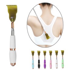 (안테나 효자손 H타입-1P) 자석 지압 롤러볼 등긁이 등긁개 등글개, 화이트, 1개