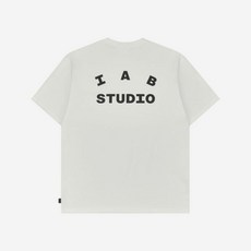 [정품 보증] 아이앱 스튜디오 티셔츠 화이트 - 23FW IAB Studio T-Shirt White - 23FW