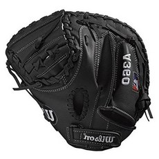 Wilson A360 31.5 Youth Baseball Catcher’s Mitt (Right Hand Throw), One Color_One Size, One Color