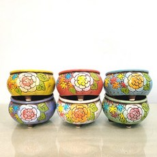 행복한꽃그릇다육이화분