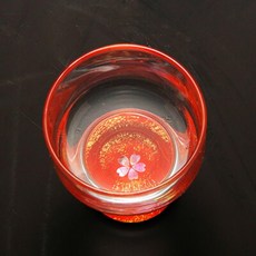 [일본정품수입]【고향 납세】배 금 벚꽃(조개입) 주 술기 공예품 유리 타카오카 칠기 전복 조개 옻나무 갖, 1개, 한개옵션1