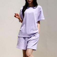 여성반바지셋업