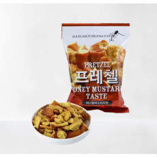프레첼 허니향머스타드맛 85g 18입 X 1 위너스 미니간식 스낵 과자, 18개