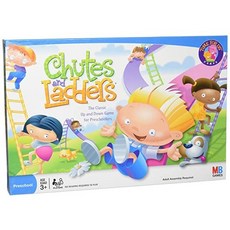 100706 Hasbro Gaming Chutes and Ladders Game (Amazon Exclusive) 보드게임 카드 게임, Basic