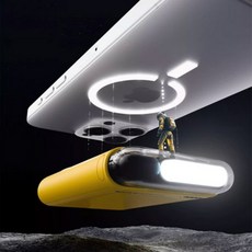 [ XC샵 ]샤오미유핀 MOVESPEED 마그네틱 무선 보조 배터리 10000mAh LED 디스플레이 거치대 무드등 지원