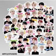 CHINA 방탄 굿즈 데코 스티커 40pcs