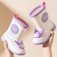 GOYES 산리오 시나모롤장화 시나모롤 레인부츠 유아 어린이 장화 키즈 아동 레인부츠