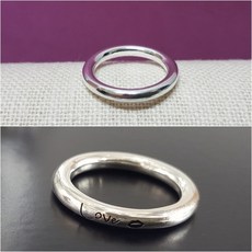 1+1큐빅반지이니셜각인