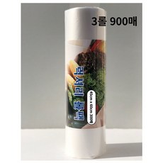 럭셔리 위생롤백 45 x 60 cm 300개입, 3개, 특대(XL), 300개