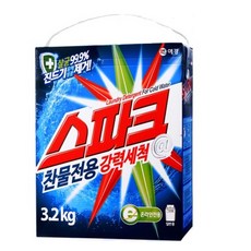 스파크 찬물전용 강력세척 분말세제, 3.2kg, 1개