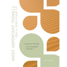 (영문도서) The Most Important Thing You'll Ever Study Volume 1: A Survey of the Bible: Old Testament V... Paperback, Crossway, English, 9781433526985