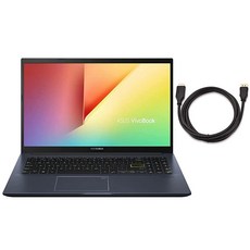 ASUS® VivoBook 15 F513 노트북 15.6인치 스크린 인텔® 코어™ i5 16GB 메모리 256GB 솔리드 스테이트 드라이브 윈도우® 10 홈 스타, 단일