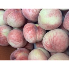 딱딱이복숭아 딱딱한 아삭 백도 복숭아, 1박스, 로얄과 2kg (8~12과)