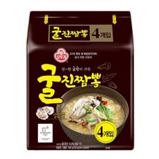 오뚜기 굴진짬뽕 4개입 (130g X 4입), 15개