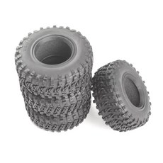 2.2 고무 큰 타이어 휠 타이어 0 RC 크롤러 자동차 축 레이스 SCX 0 Capra Traxxas TRX4 TRX6 D90 5mm 4, 1개